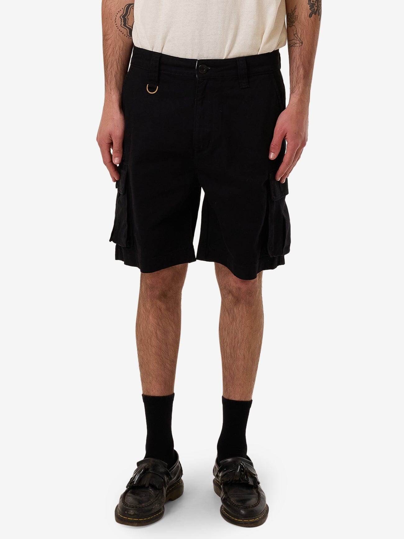 Slacker Union Cargo Short - Black 28