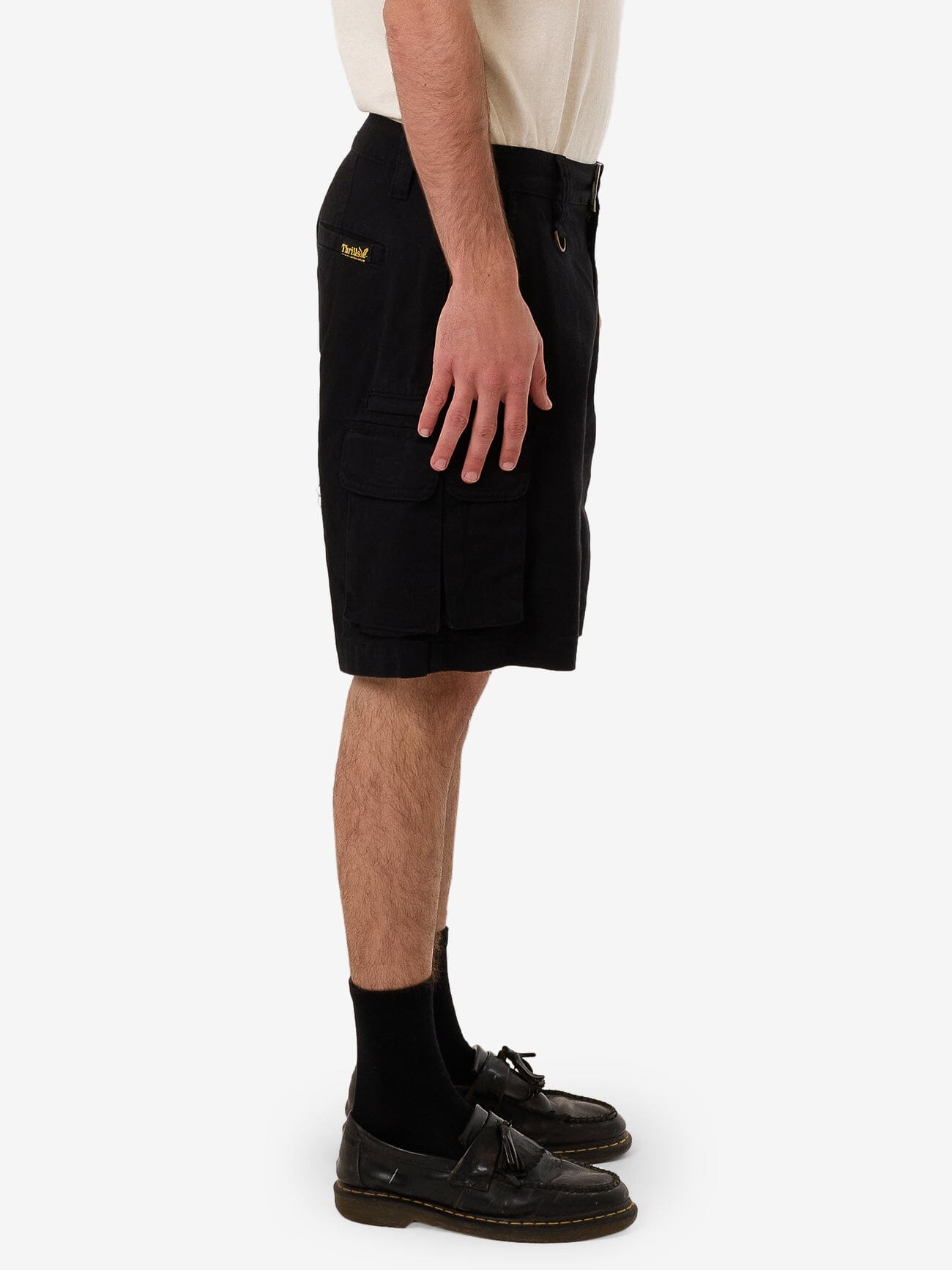 Slacker Union Cargo Short - Black 28