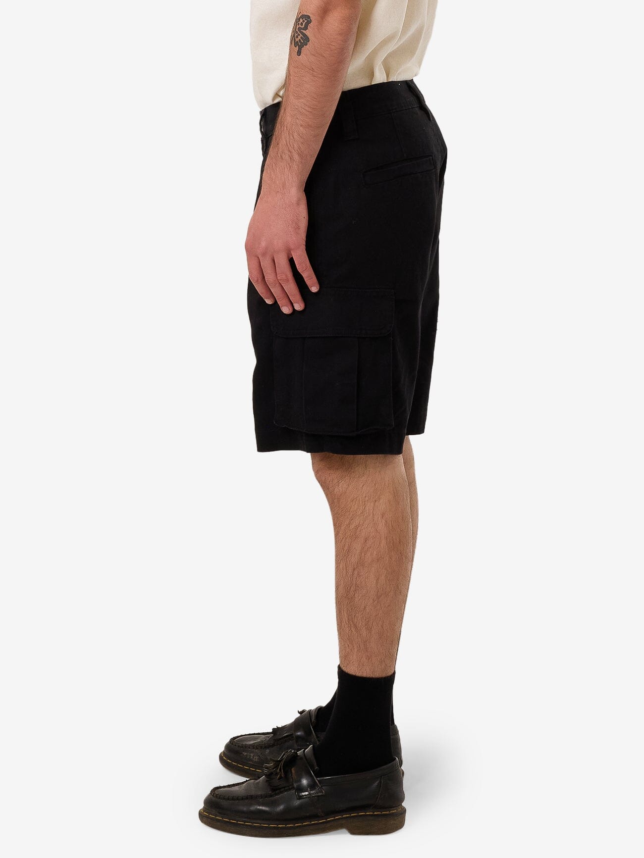 Slacker Union Cargo Short - Black 28