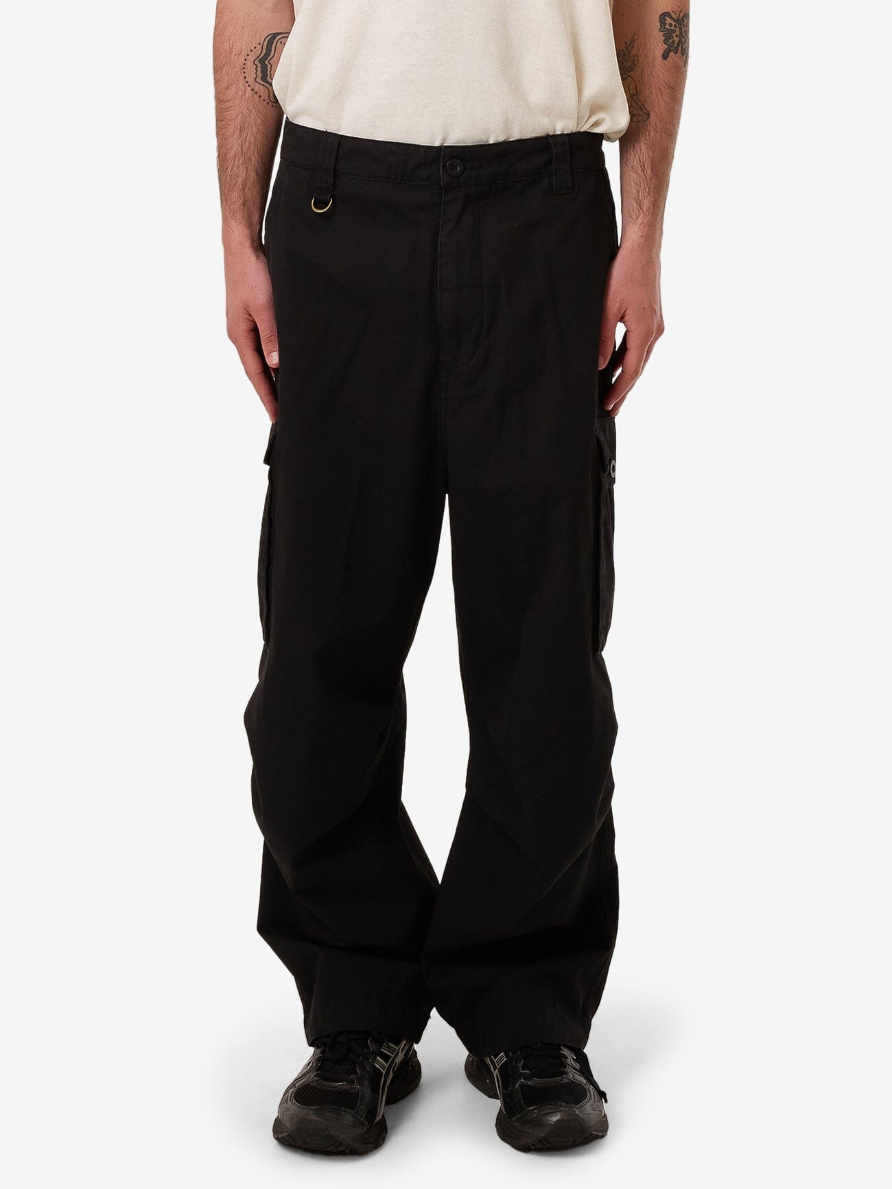 Big Loose Slacker Cargo Pant - Black 28