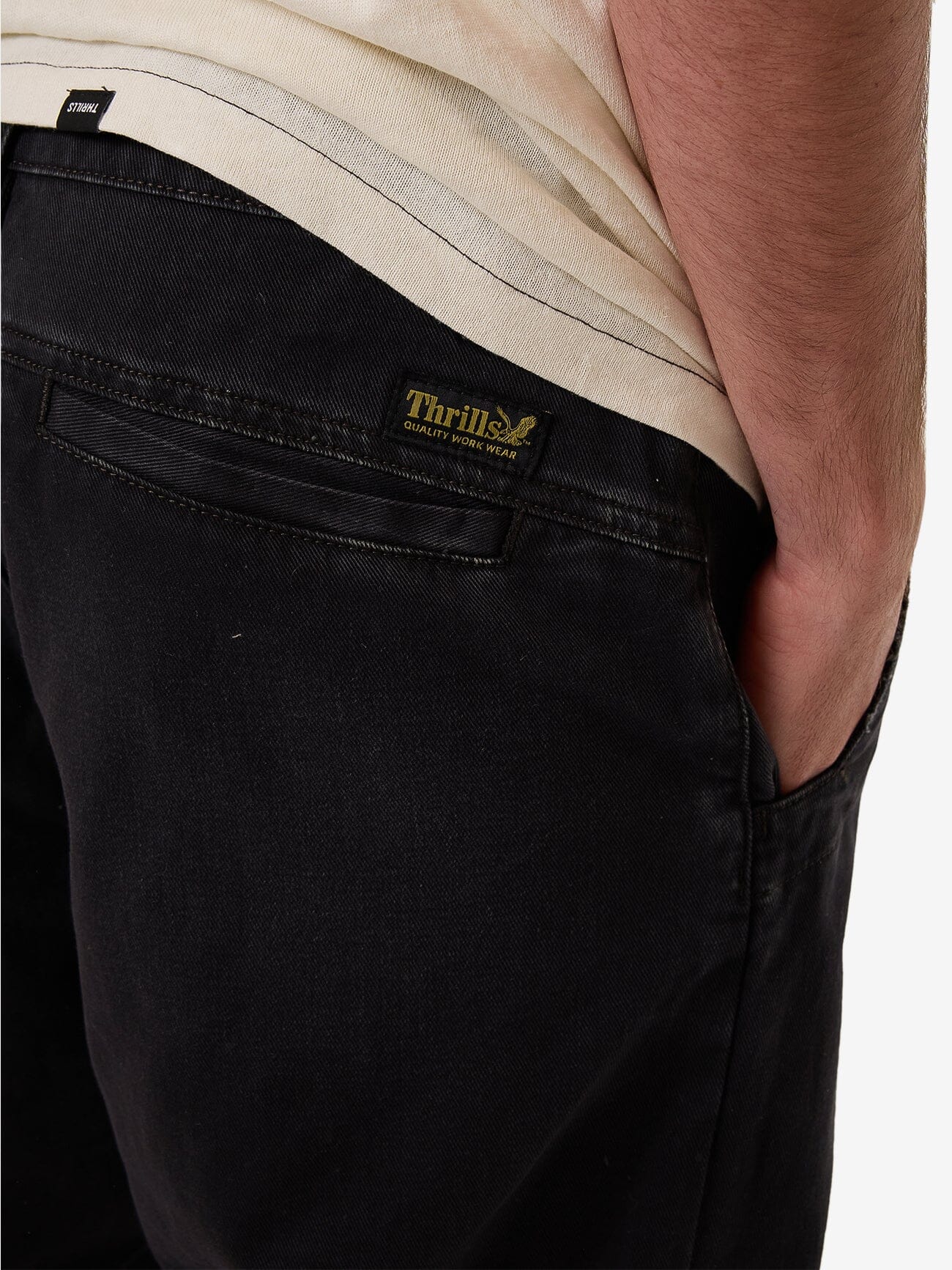 Thrills Union Slacker Work Pant - Dark Charcoal 28