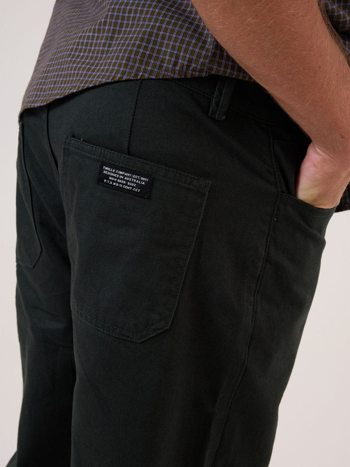 Slacker Pant - Oil Green 28