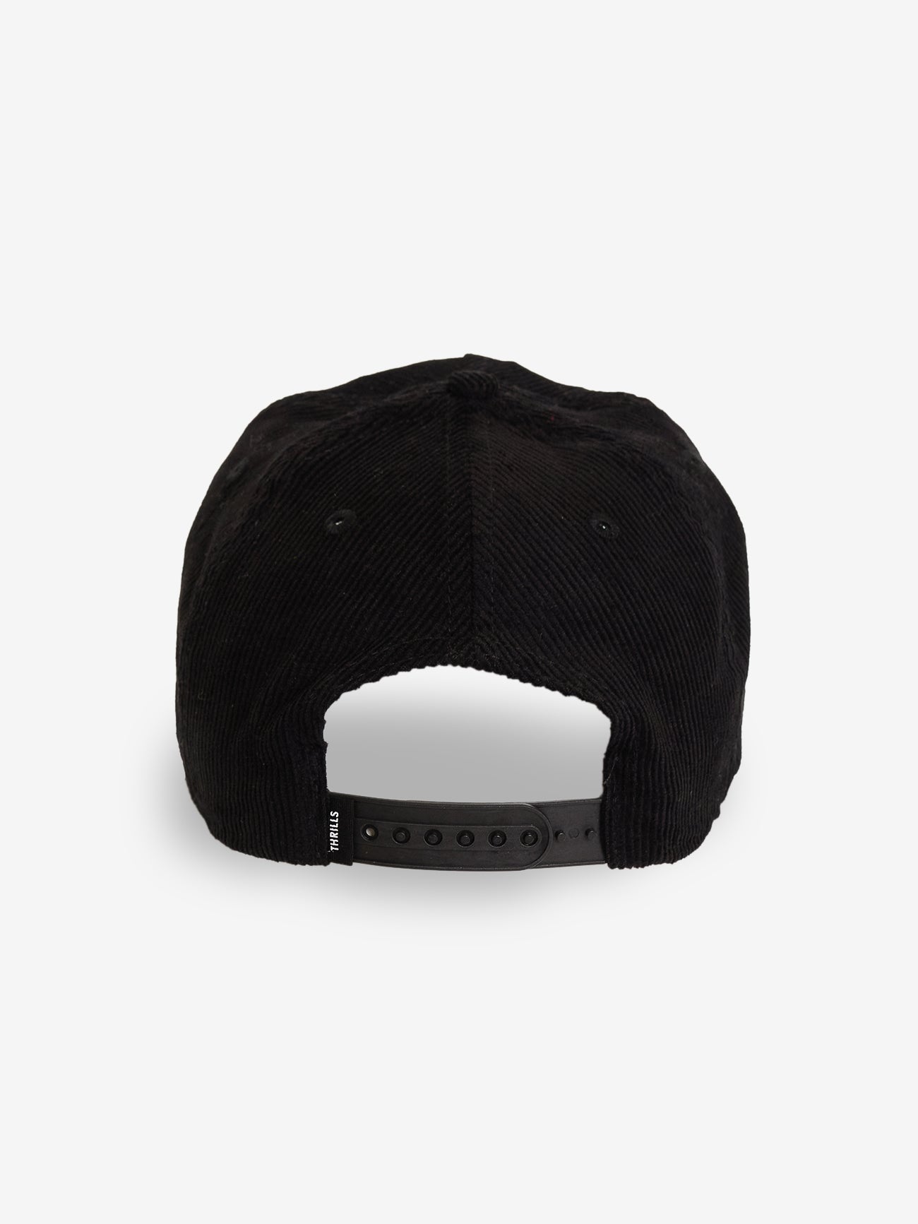 Thrills Workwear 5 Panel Cap - Black One Size