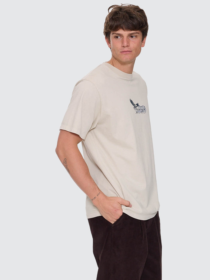 Between Chaos & Calm Merch Fit Tee - Oatmeal