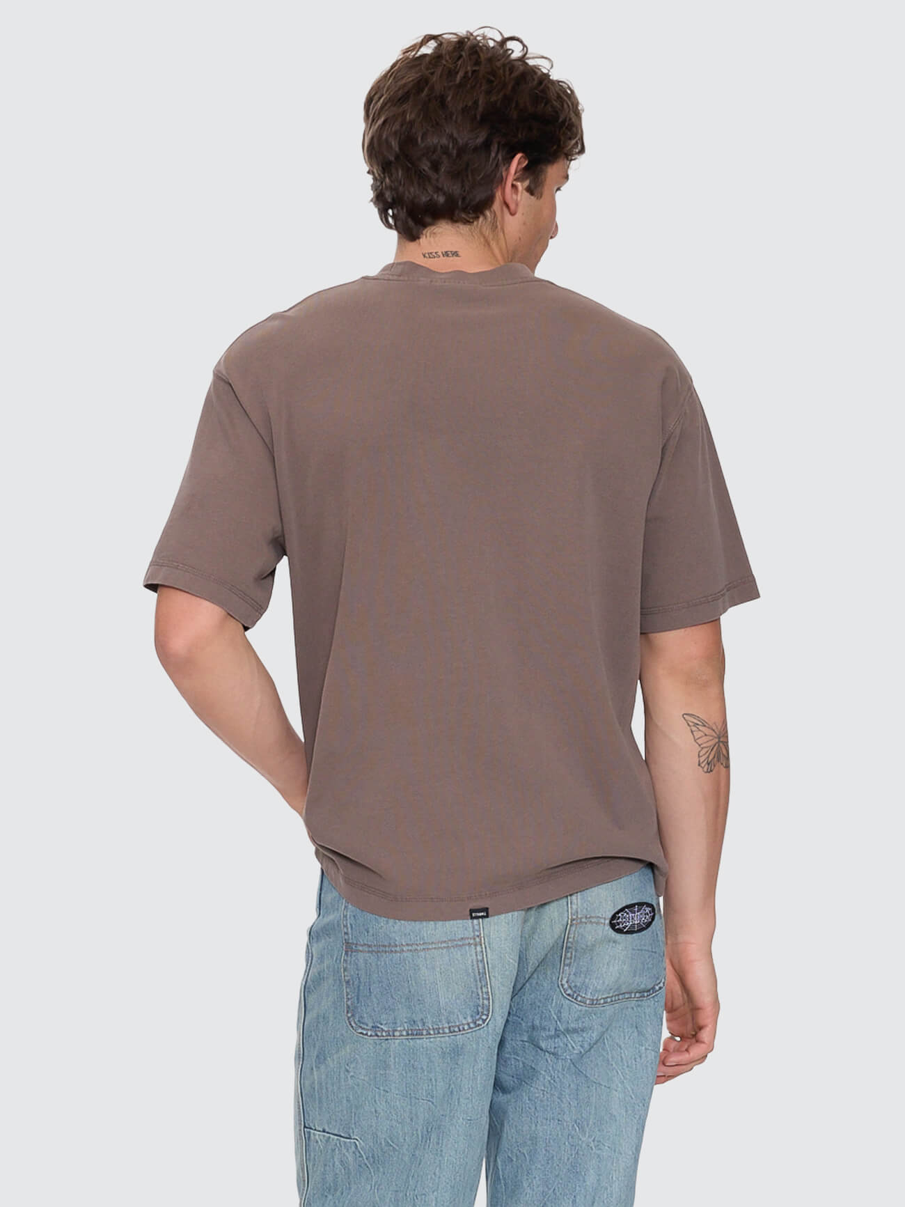 Primitive Box Fit Oversize Cropped Tee - Falcon XS