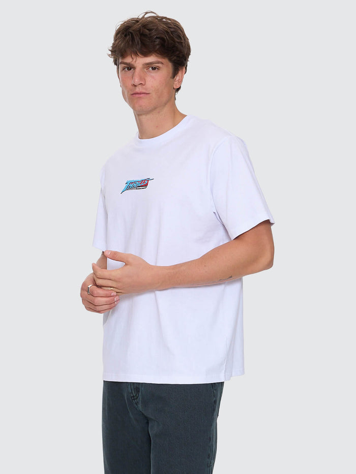 Heavy Voltage Merch Fit Tee - White XS