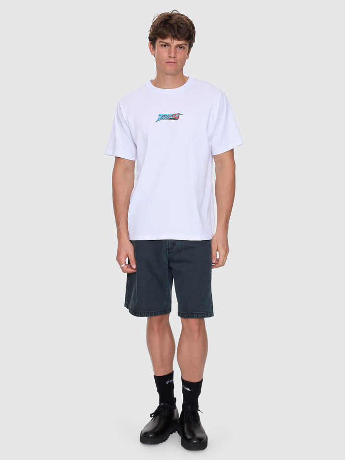 Heavy Voltage Merch Fit Tee - White XS