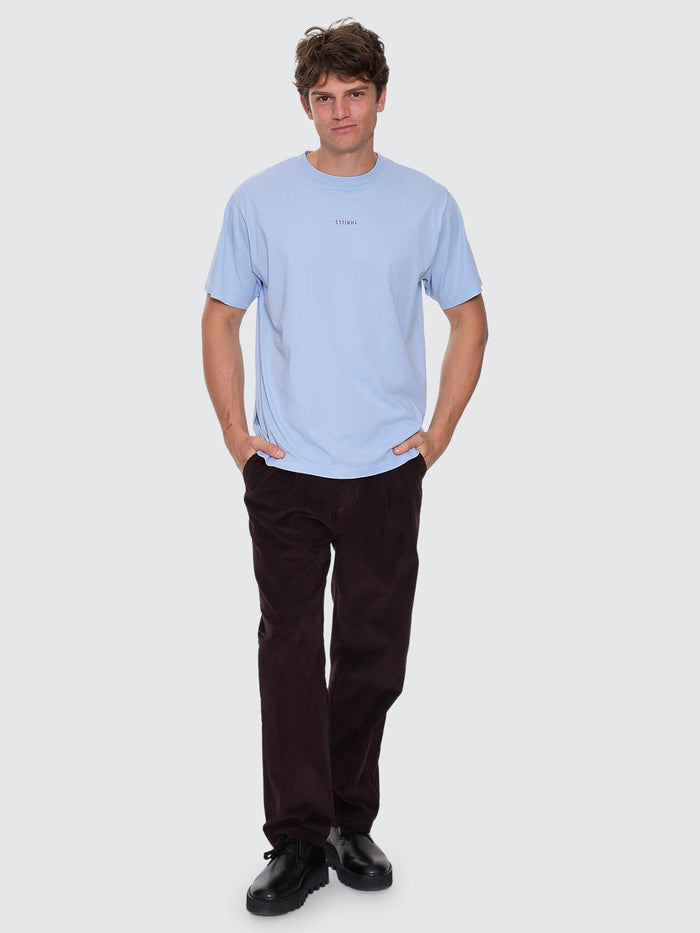Minimal Thrills Merch Fit Tee - Placid Blue XS