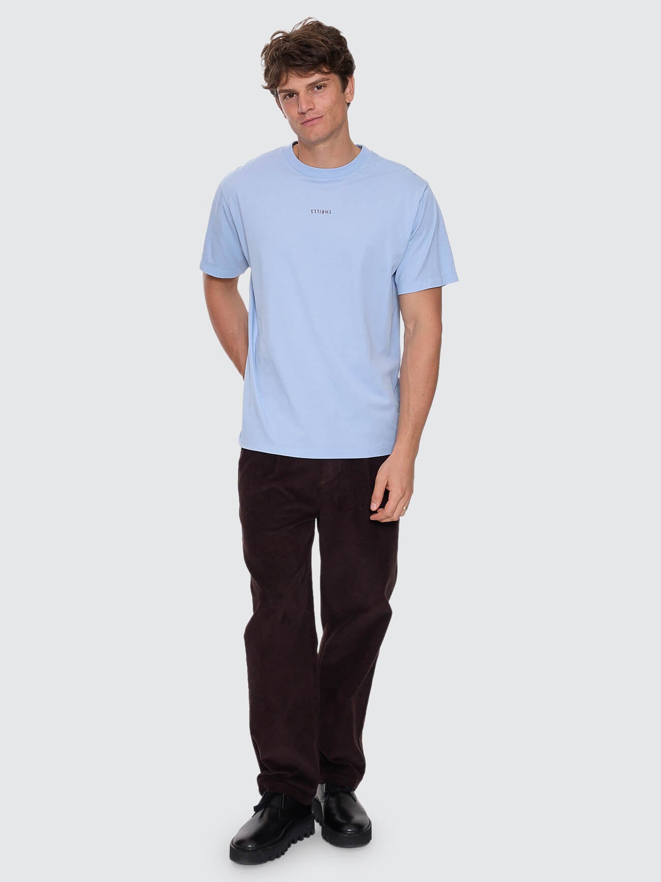 Minimal Thrills Merch Fit Tee - Placid Blue XS