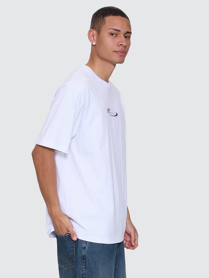 Spectral Oversize Fit Tee - White XS