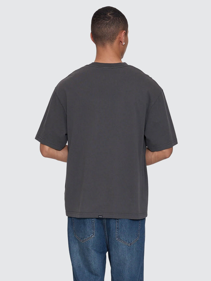 Reentry Box Fit Oversize Cropped Tee - Dark Merch Black XS