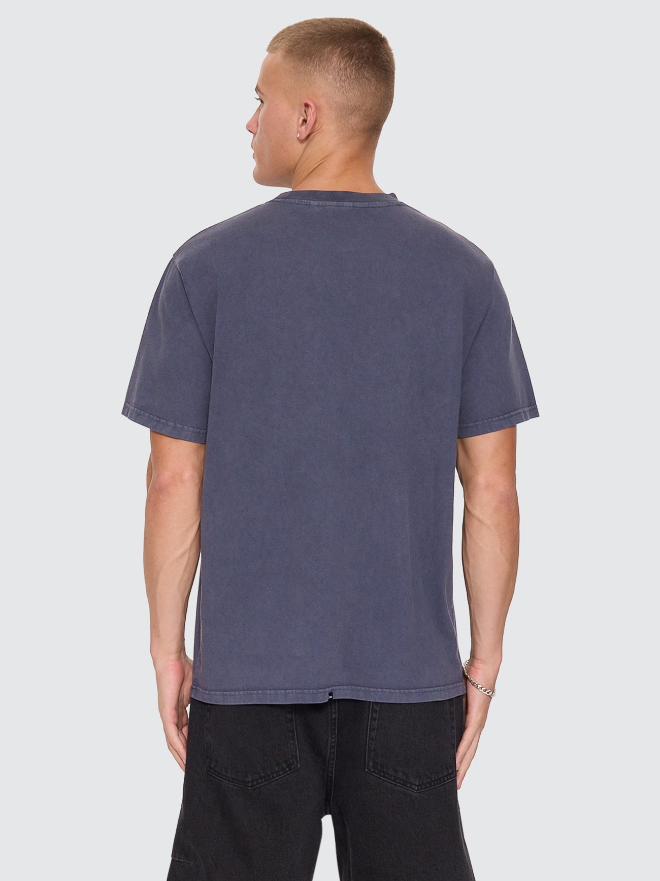 Web Of Deceit Embro Merch Fit Tee - Griffin Navy