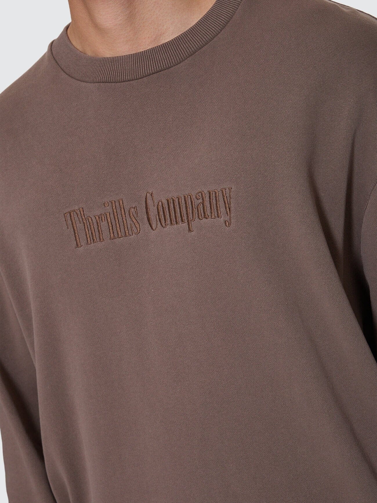 Primitive Box Fit Cropped Crew - Falcon XS