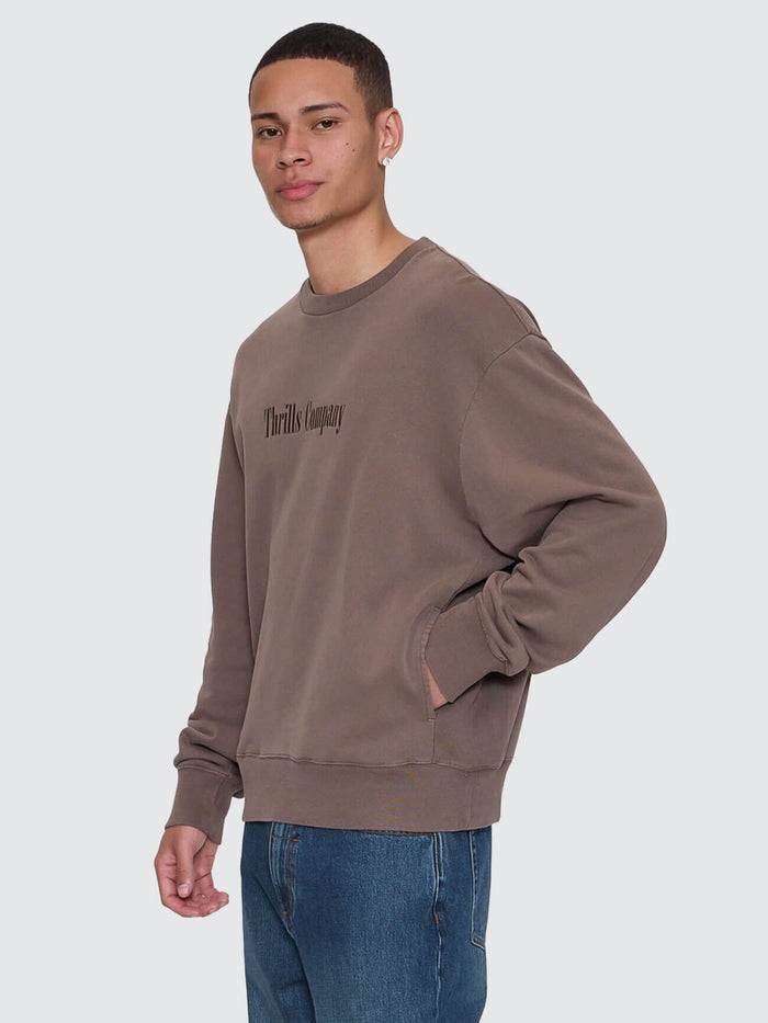 Primitive Box Fit Cropped Crew - Falcon XS