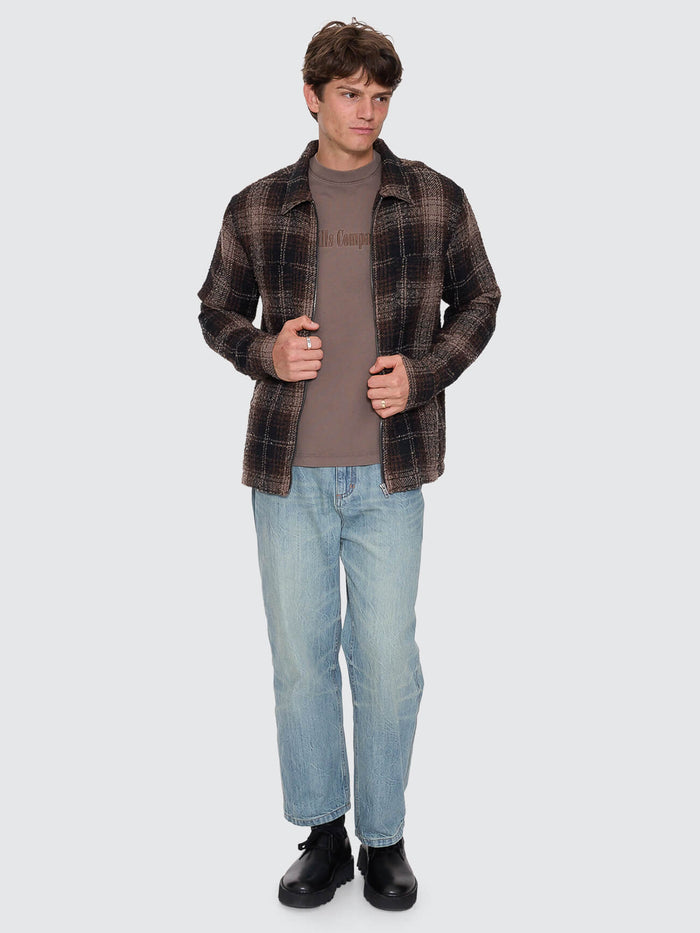 Primitive Cropped Flannel Jacket - Falcon XS