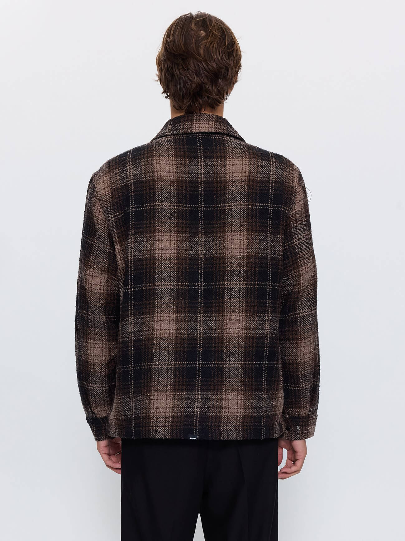 Primitive Cropped Flannel Jacket - Falcon XS