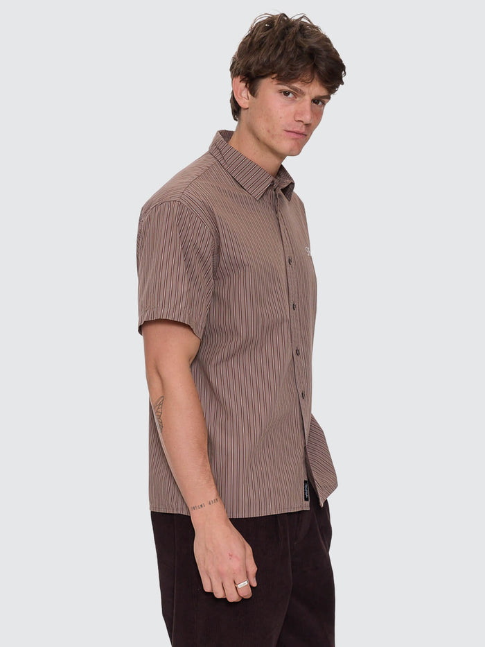 Deep In The Heart Of Bryon Cropped Short Sleeve Shirt - Falcon XS
