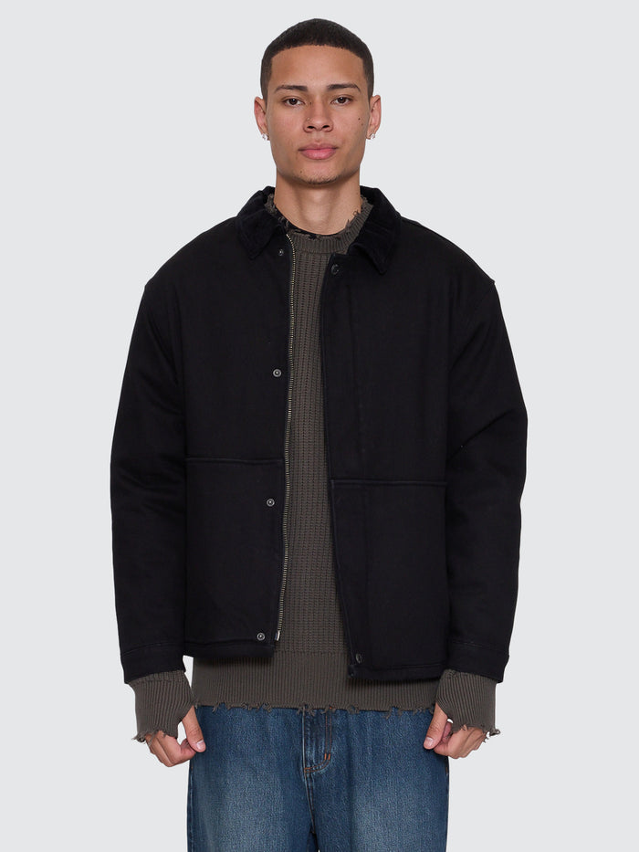 Thrills Union Jacket - Pirate Black