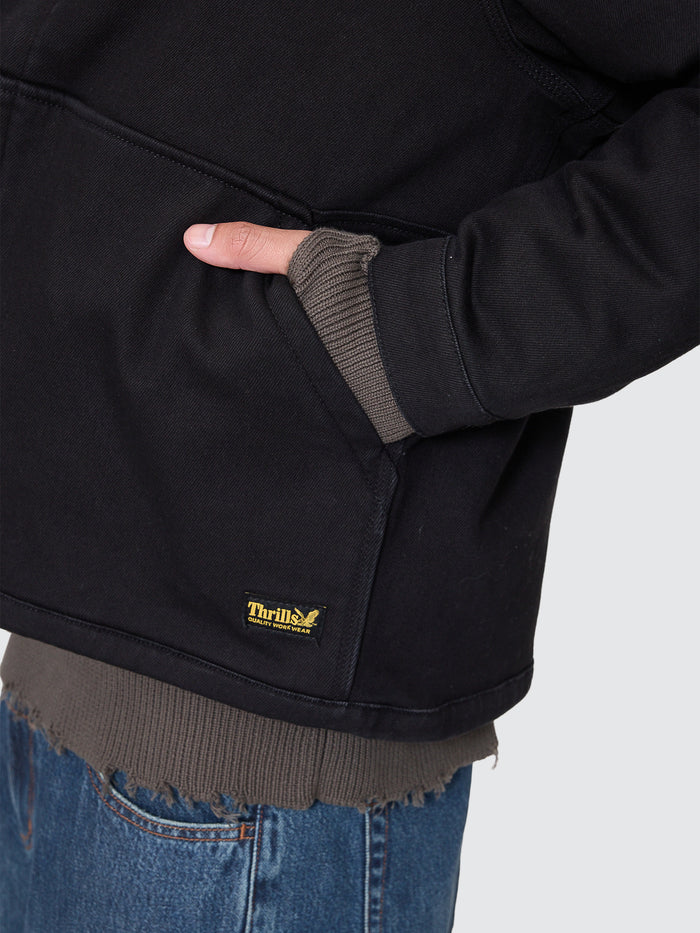 Thrills Union Jacket - Pirate Black