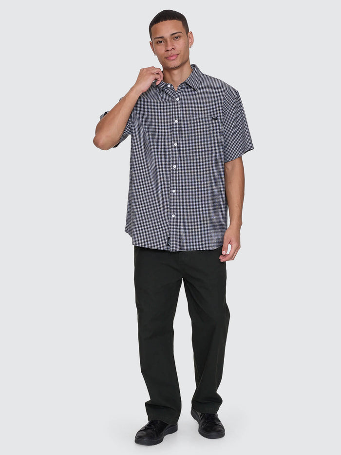 Locked in Short Sleeve Shirt - Black XS