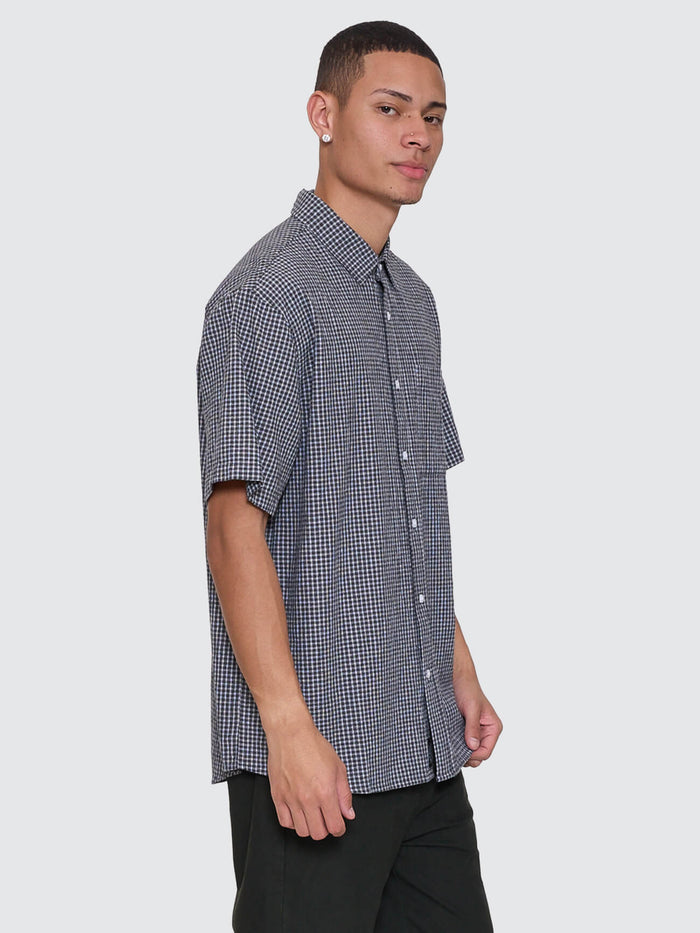 Locked in Short Sleeve Shirt - Black XS