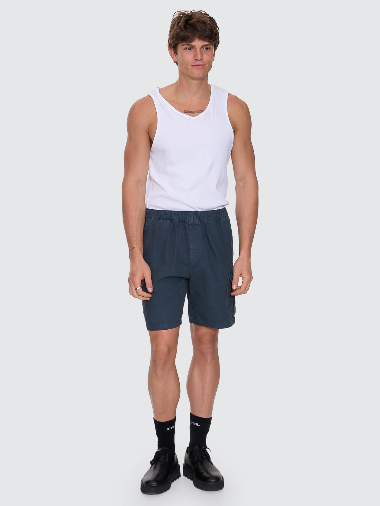 Bueno Elastic Cargo Short - Petrol 26