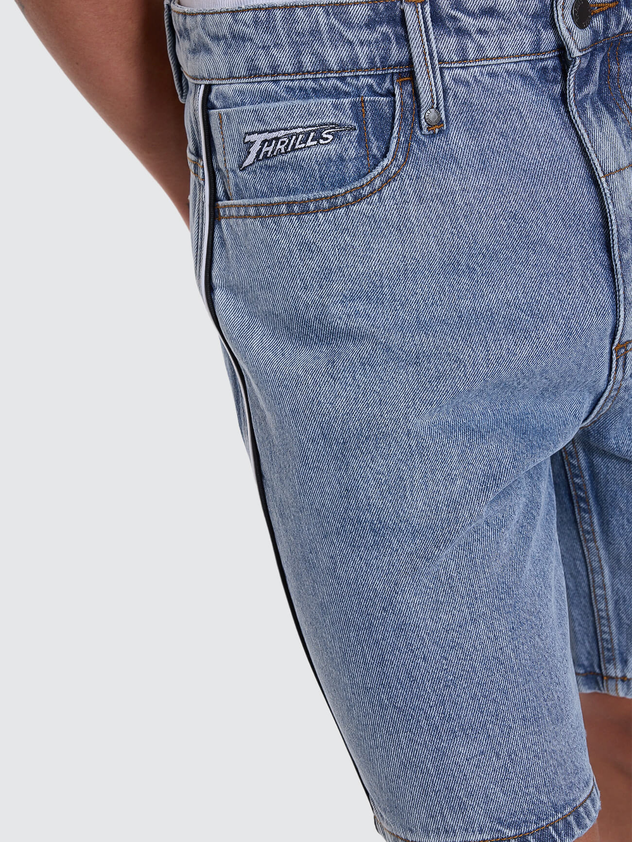 Heavy Voltage Slacker Relaxed Denim Short - Garage Blue 26