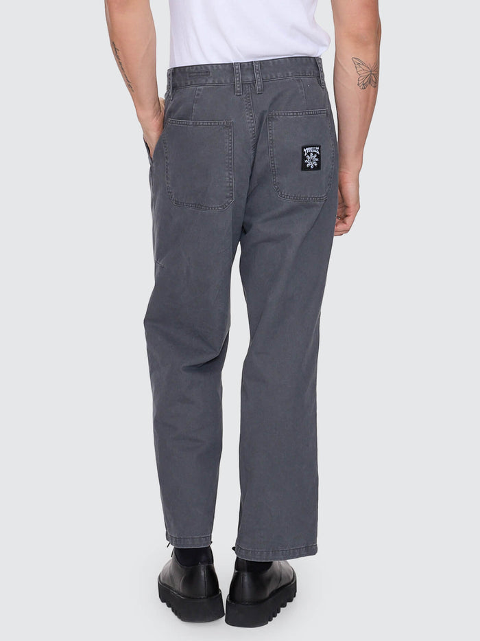 Stagger Big Slacker Cropped Pant - Dark Charcoal 26