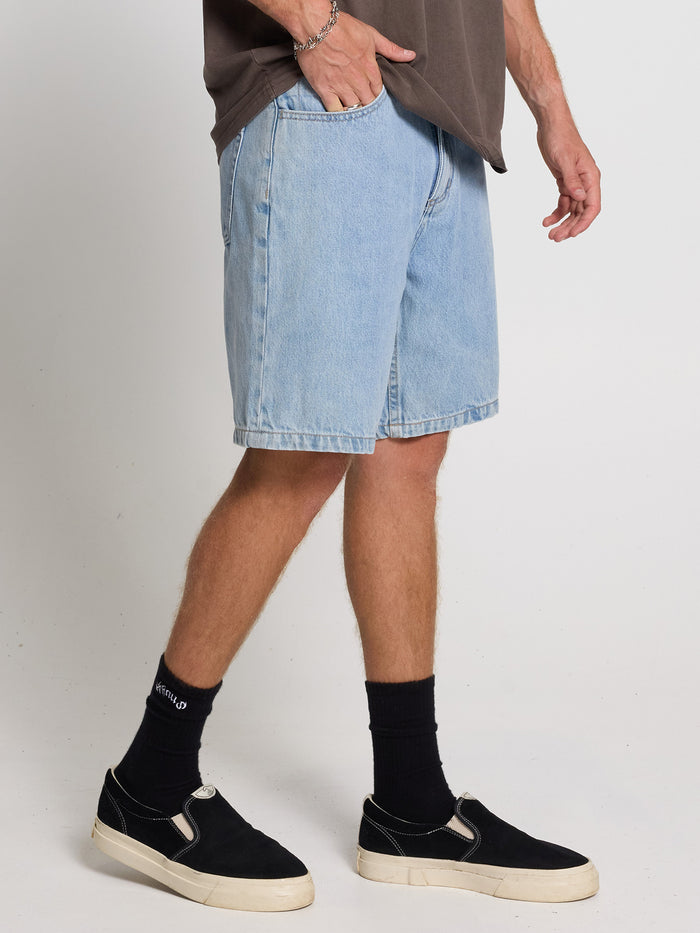 Slacker Denim Short - Ageless Blue 28