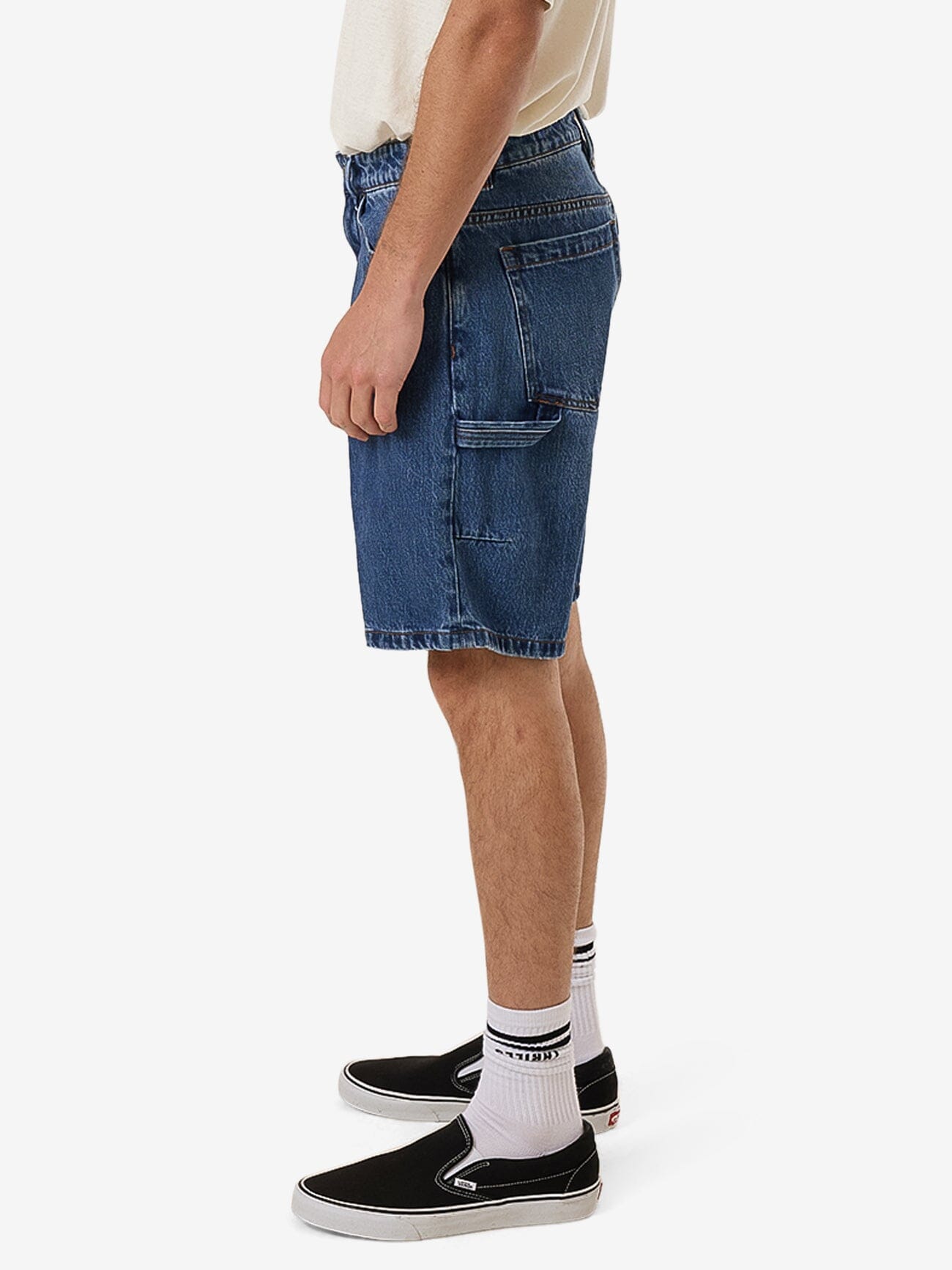 Slacker Denim Short - Double Rinsed Blues 28