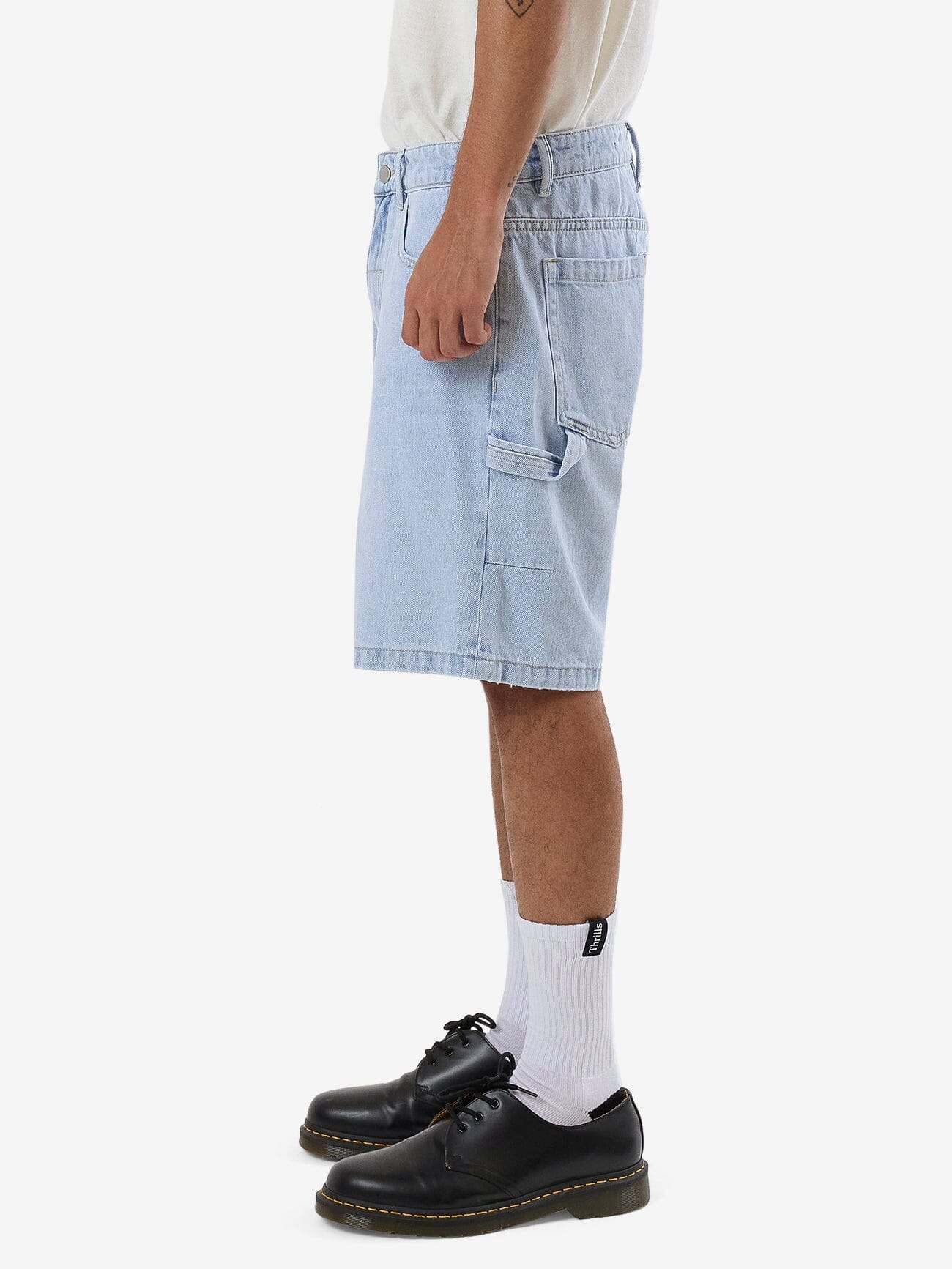 Slacker Denim Short - Light Ash Blue 28