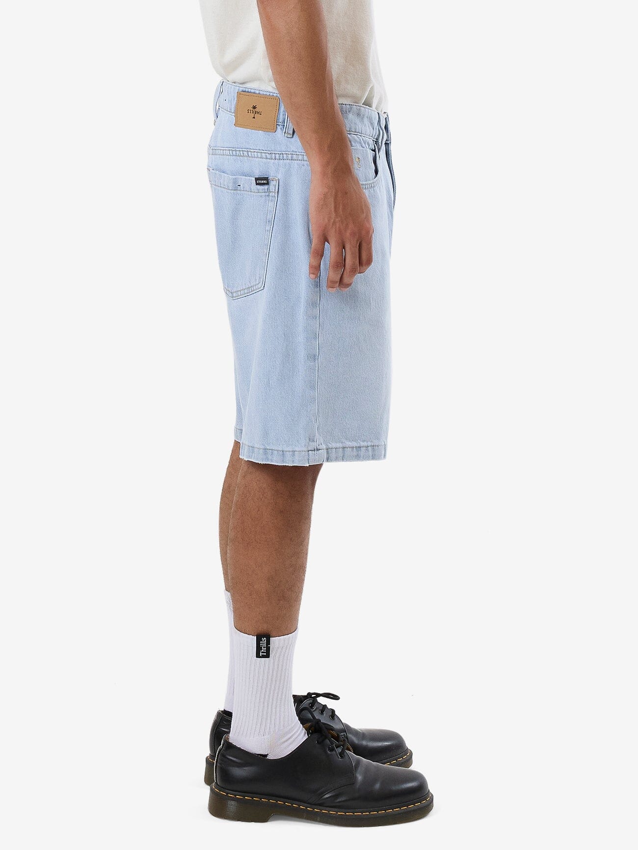 Slacker Denim Short - Light Ash Blue 28