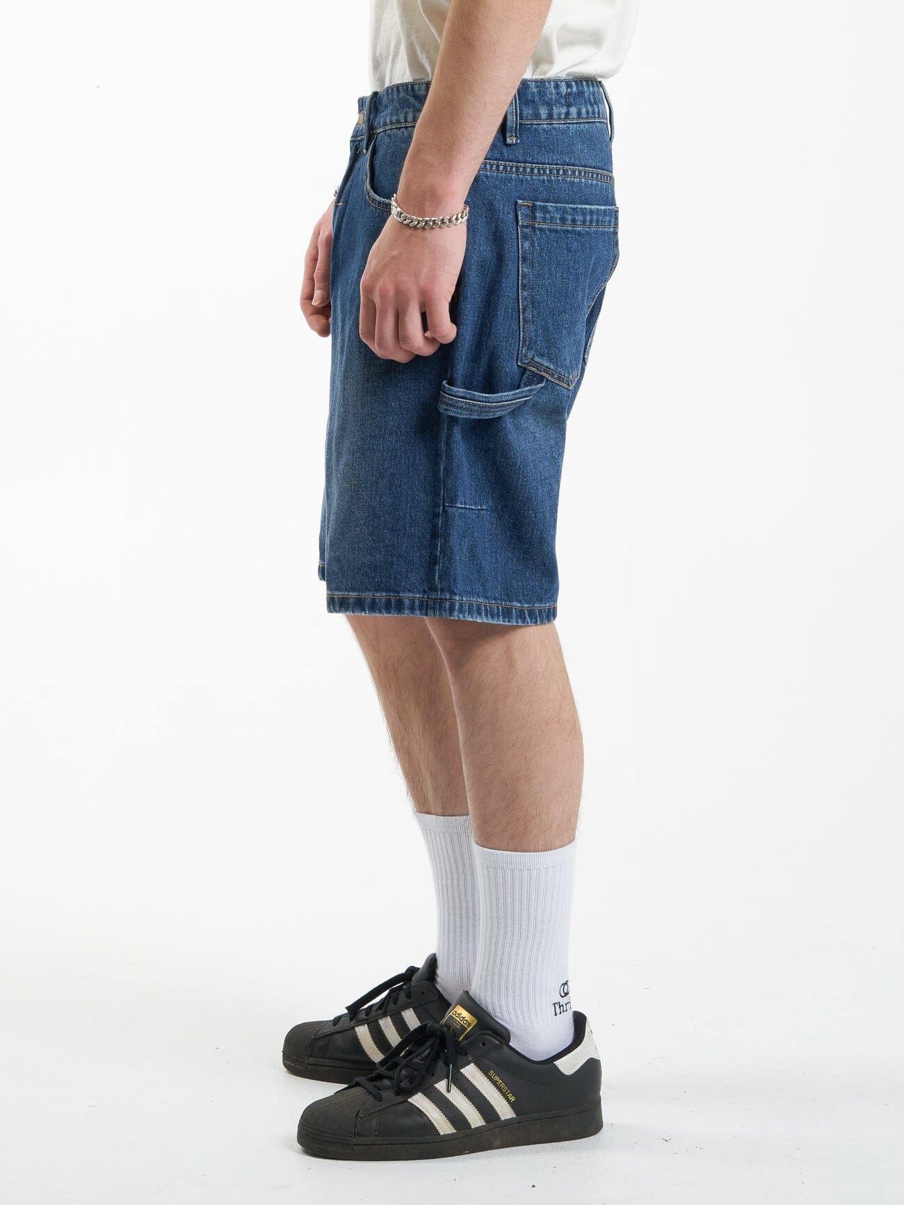 Slacker Denim Short - Roadhouse Blue | Thrills Co. | Thrills Co.