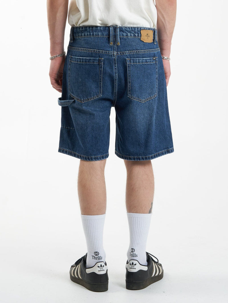 Slacker Denim Short - Roadhouse Blue | Thrills Co. | Thrills Co.