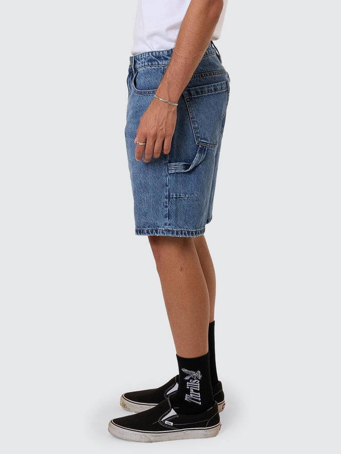 Slacker Denim Short - Stoned Blues 26
