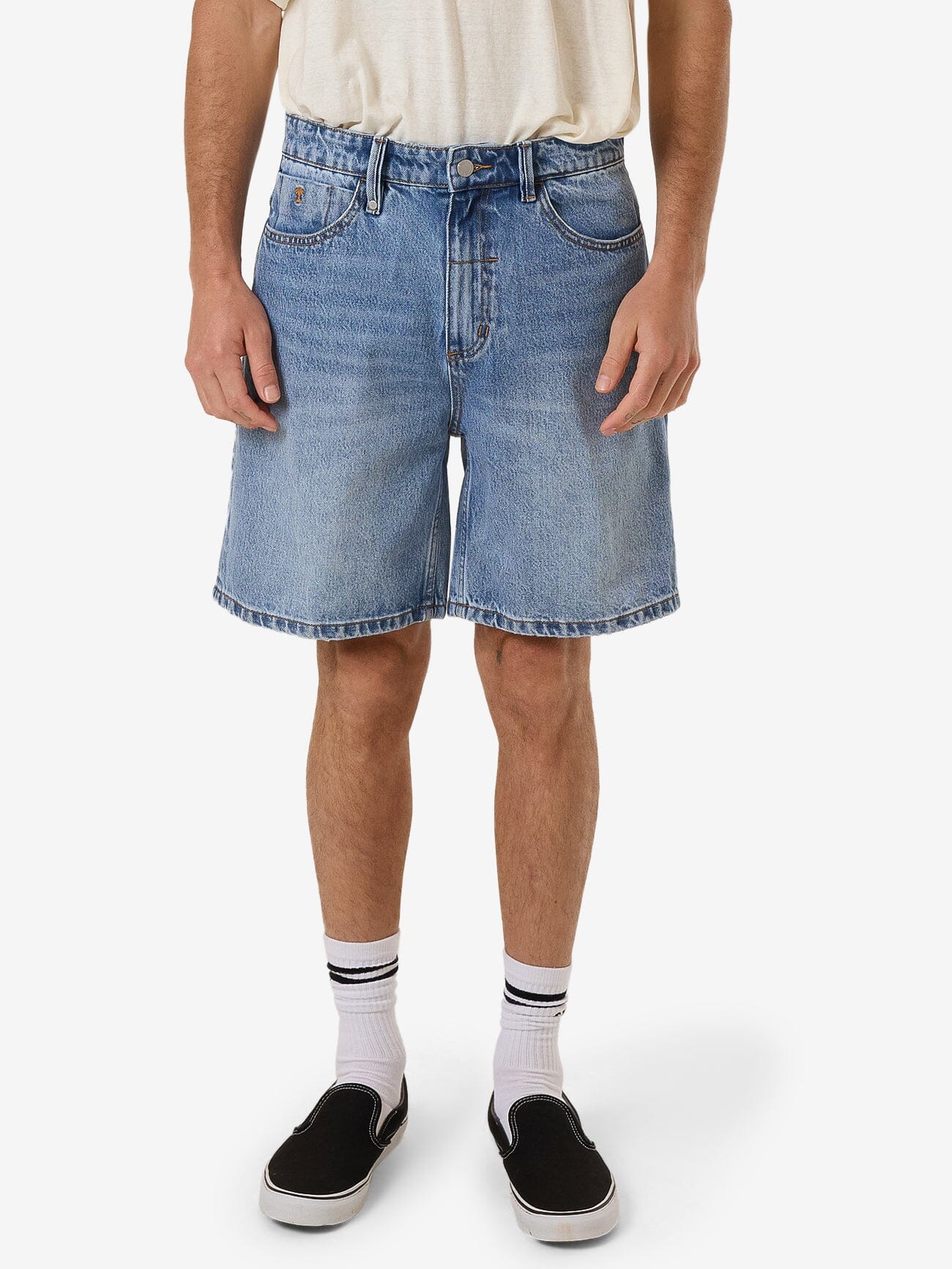 Slacker Denim Short - Tempest Blue 28