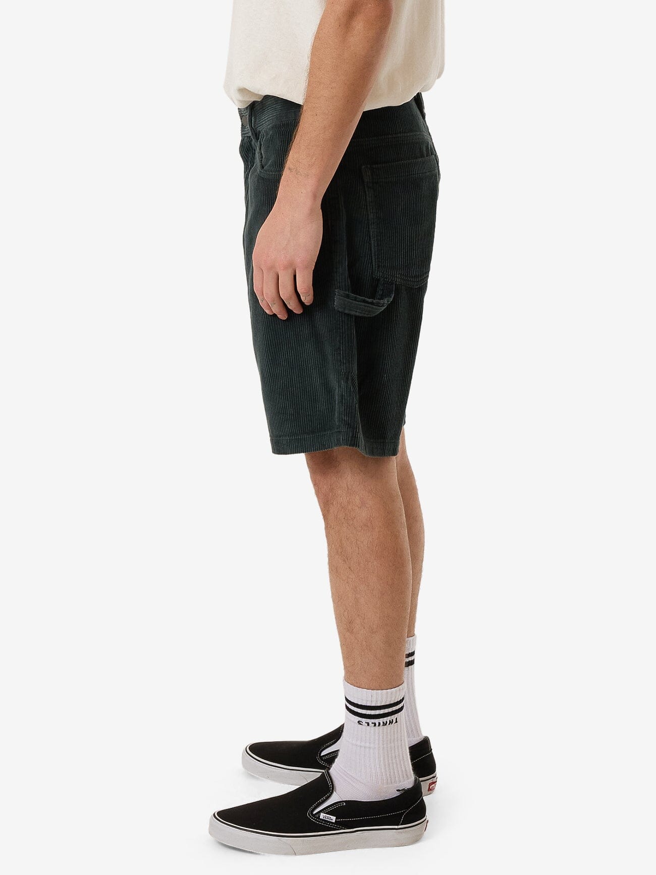 Slacker Cord Short - Dark Jade