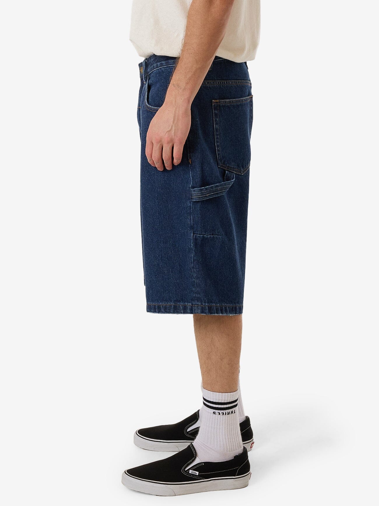 Big Slacker Denim Short - Double Indigo Rinse