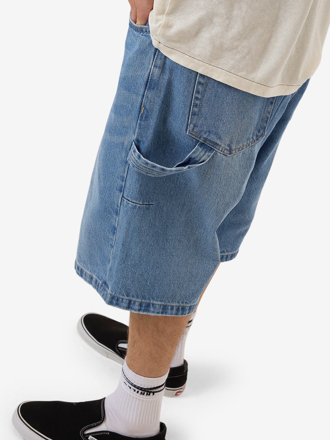 Big Slacker Denim Short - Long Ago Blue 26