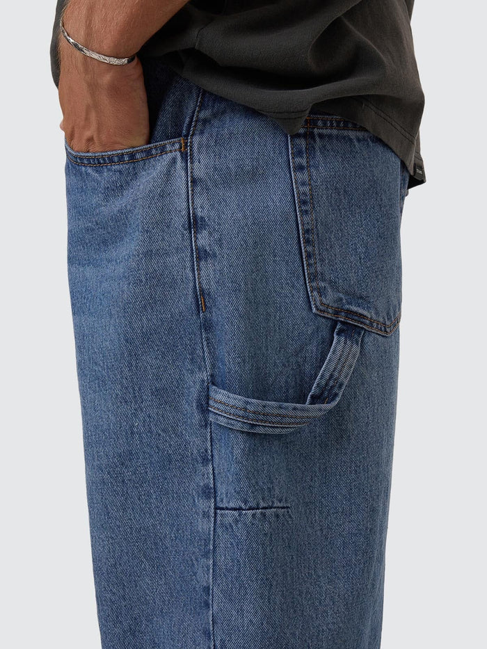 Big Slacker Denim Short - Stoned Blues 26