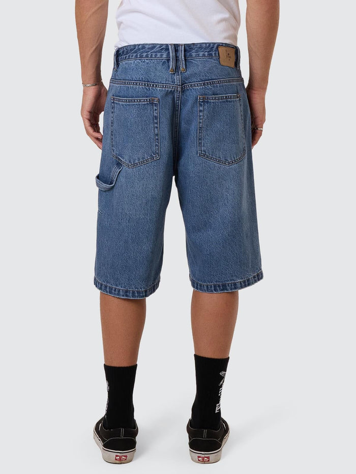 Big Slacker Denim Short - Stoned Blues 26