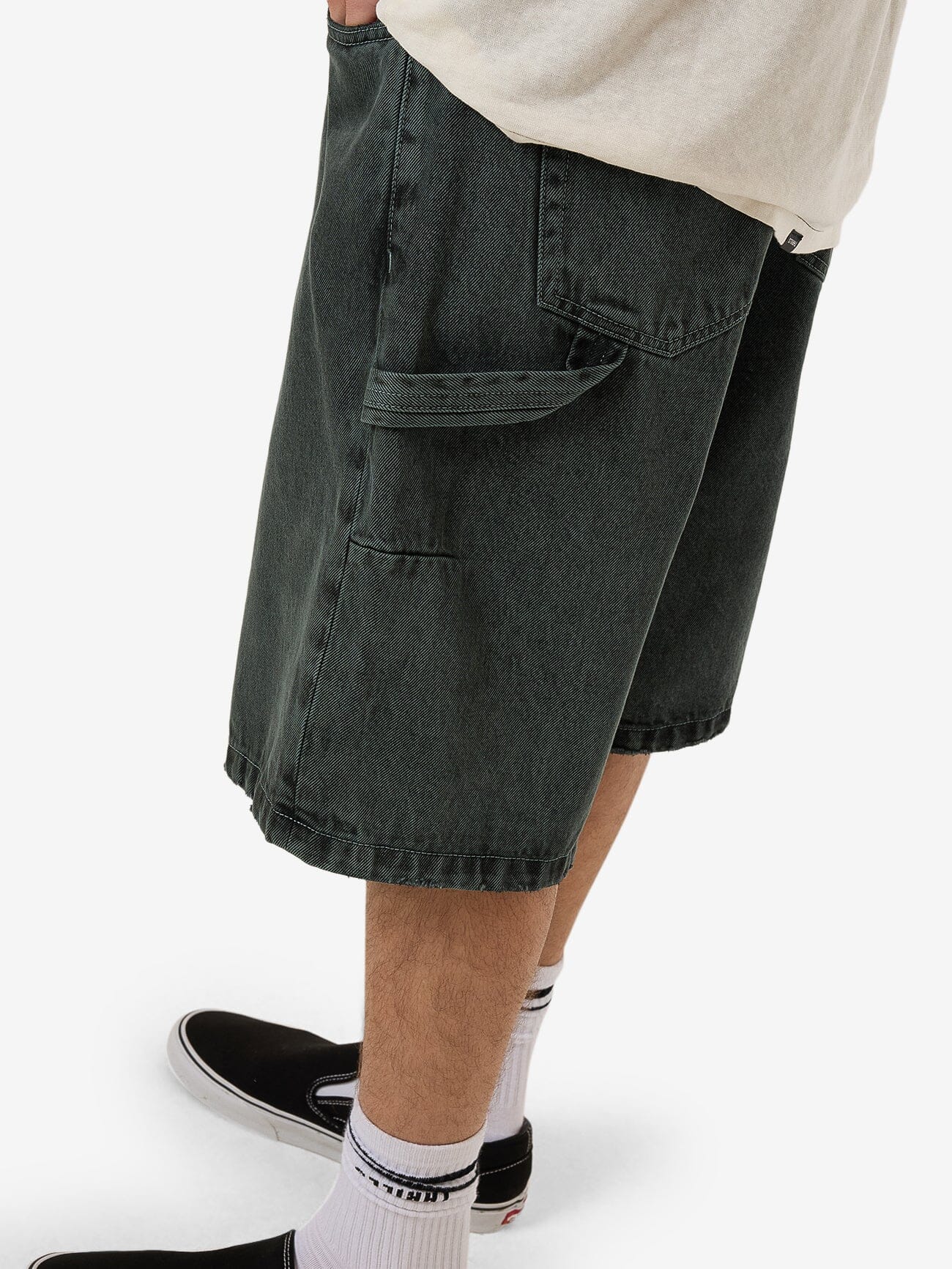 Big Slacker Denim Short - Dark Forest 28