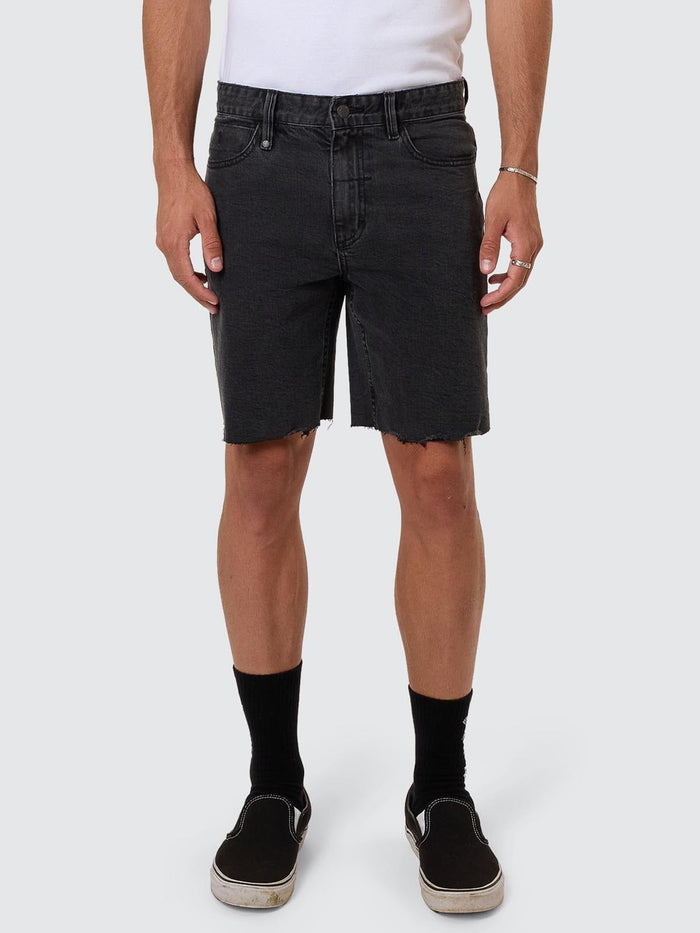 Bones Denim Short - Ash Black 26