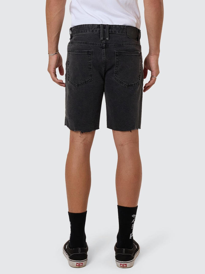 Bones Denim Short - Ash Black 26