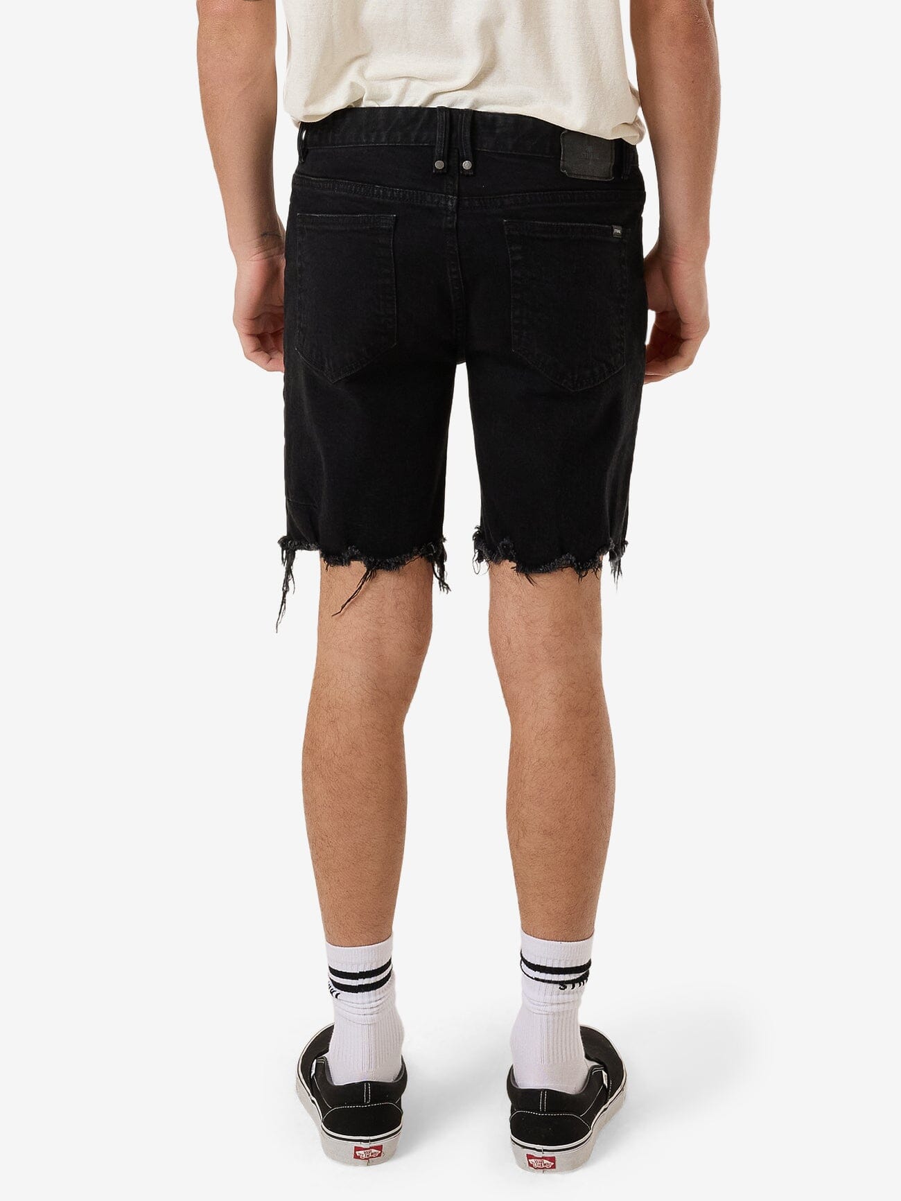 Bones Denim Short - Black Rinse