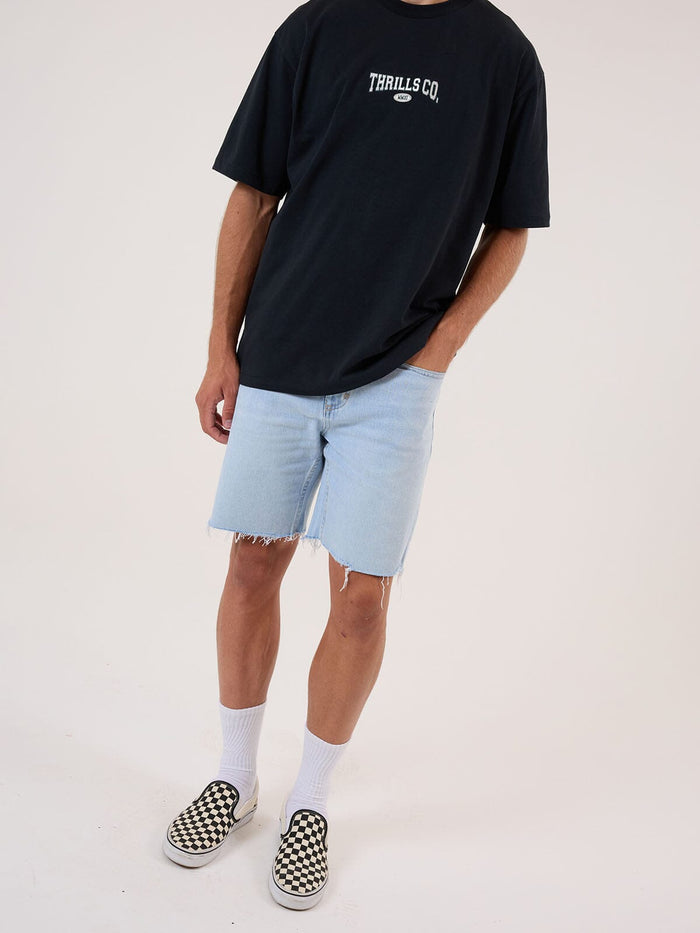 Bones Denim Short - Light Ash Blue 28