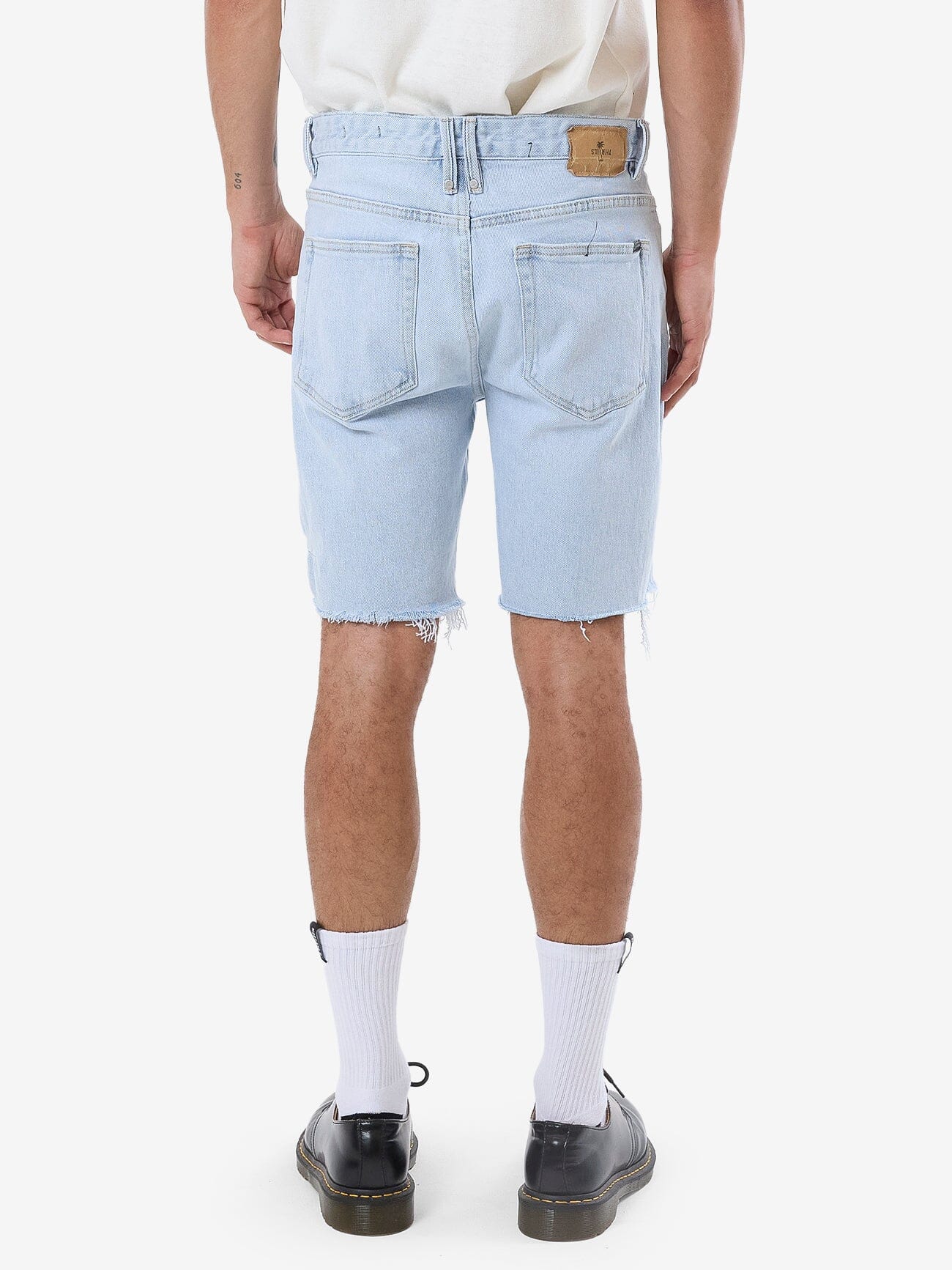 Bones Denim Short - Light Ash Blue 28