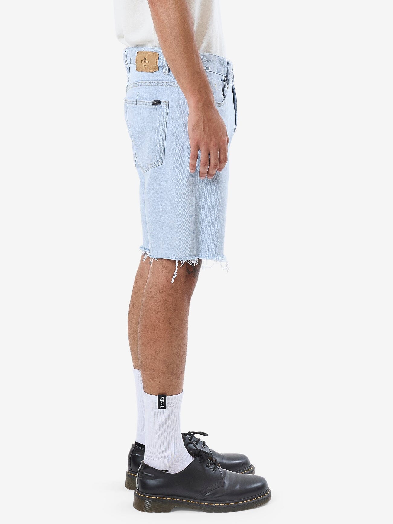 Bones Denim Short - Light Ash Blue 28