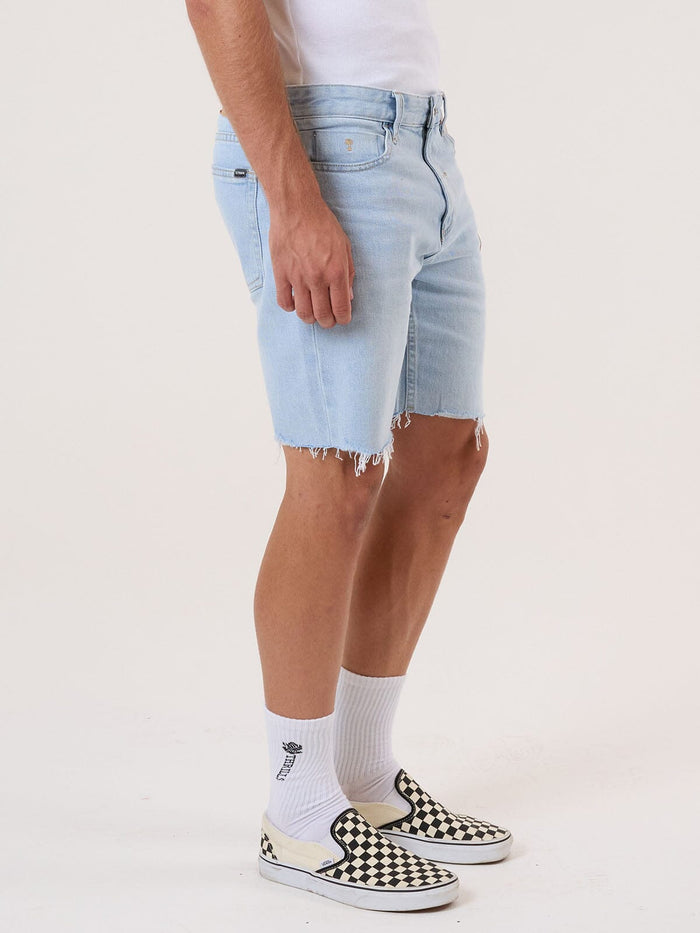 Bones Denim Short - Light Ash Blue 28