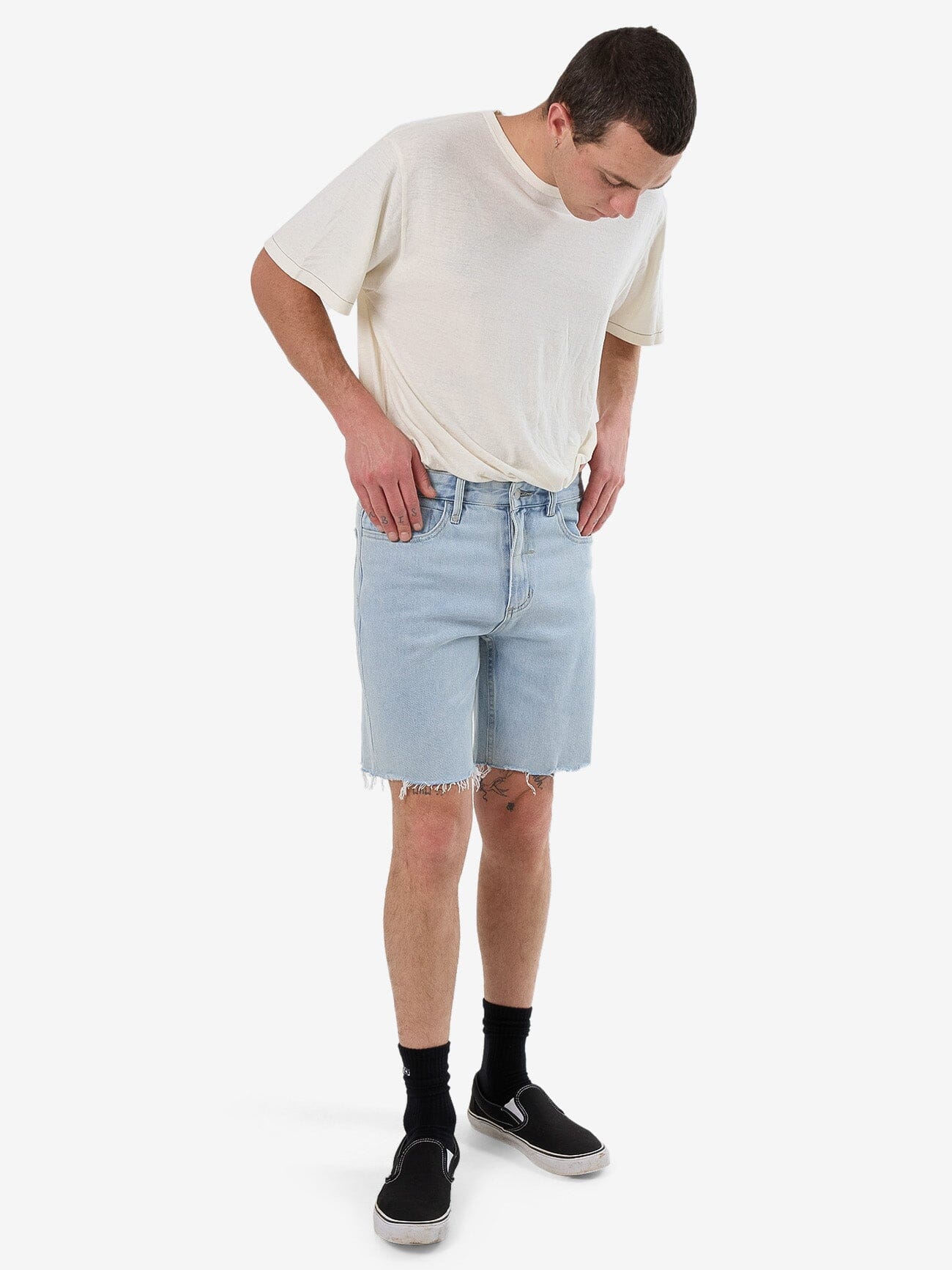 Bones Denim Short - Shadow Blue 26